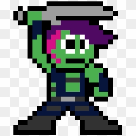 Pixel Art Avengers Endgame, HD Png Download - gamora png
