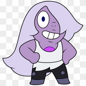 Bagel Clipart Amethyst - Amethyst Steven Universe Chibi, HD Png Download - amethyst png