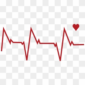 Heart Rate Pulse Euclidean Beat Transprent Png - Heart Beat Vector Png, Transparent Png - pulse png
