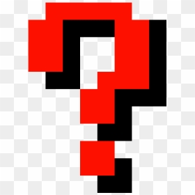 Pixel Question Mark Png, Transparent Png - red question mark png