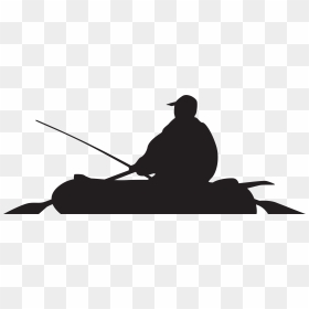 Fishing Boat Clipart Silhouette Free Collection - Boat Silhouette Png, Transparent Png - fishing boat png