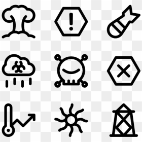 Planet Vector Icon Png, Transparent Png - nuclear png