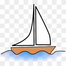 Sailboat Sailing Ship Fishing Vessel Boating - Sail Boat Clip Art, HD Png Download - fishing boat png