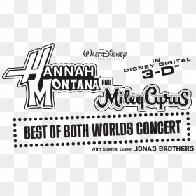 Hannah Montana And Miley Cyrus Logo , Png Download - Walt Disney Studios Motion, Transparent Png - miley cyrus png