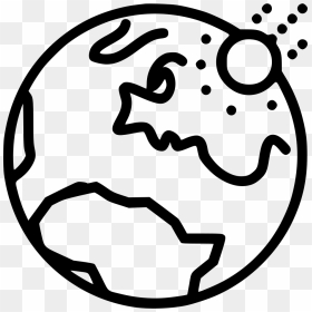 Meteorite Impact - Prevent Climate Change Icon, HD Png Download - impact png