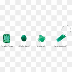 Emerald Types Label Badge - Emerald Types, HD Png Download - emerald png
