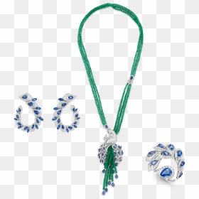 High Jewellery Peacock, HD Png Download - emerald png