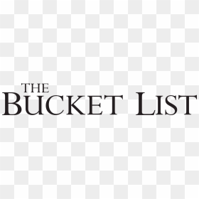 Bucket List Png - Bucket List Logo Png, Transparent Png - list png