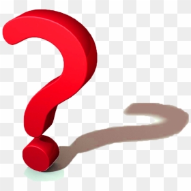 Transparent 3d Question Mark Png - Question Mark, Png Download - red question mark png
