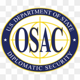 Osac Logo - United States Department Of State, HD Png Download - united airlines logo png