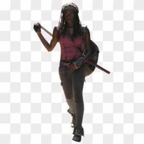 Michonne Stuff And Thangs, Fear The Walking Dead, Rick - Walking Dead Michonne Png, Transparent Png - walking dead png
