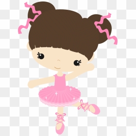 Transparent Baby Ballerina Png - Niña Bailarina De Ballet Caricatura, Png Download - ballerina png