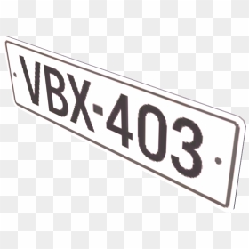 My Summer Car Wiki - Sign, HD Png Download - license plate png