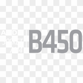 Socket Am4 B450 Logo, HD Png Download - amd logo png