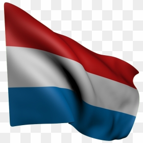 Transparent Red Flag Png - Waving Netherlands Flag Png, Png Download - dominican flag png