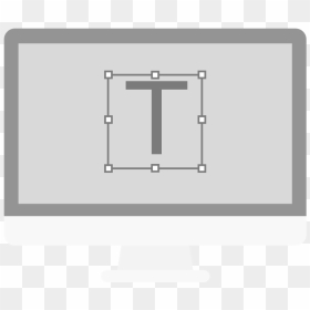 Led-backlit Lcd Display, HD Png Download - computer icon vector png