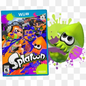 Splatoon Wii U , Png Download - Splatoon Nintendo Wii U, Transparent Png - wii u logo png