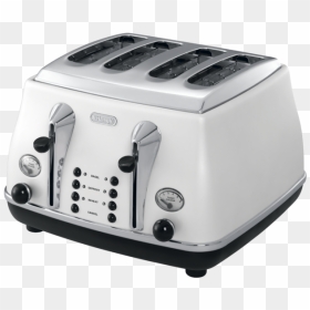 Toaster Png Photos - Delonghi Four Slice Toaster, Transparent Png - toaster png