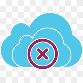 Cloud Error Icon - Cloud Error Png, Transparent Png - error png