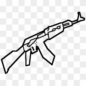 Assault Rifle, HD Png Download - ak-47 png