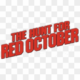 Hunt For Red October Logo, HD Png Download - october png