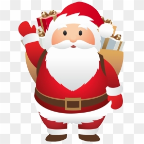 Christmas Father Png Image File - Cute Santa Clipart Png, Transparent Png - father png