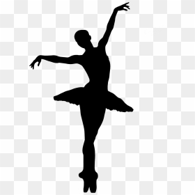 Jessie Eccles Quinney Ballet Centre Silhouette - Ballet Dancer Silhouette, HD Png Download - ballerina png