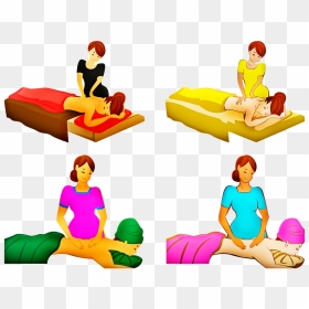 Relax Clipart Massage Therapist , Png Download - Massage Therapist Clipart Relaxation Massage Illustration, Transparent Png - relax png
