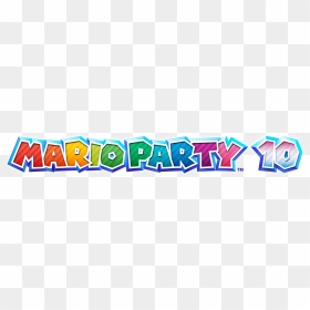 Wiiu Marioparty10 Logo E3 - Mario Party 10 Title, HD Png Download - wii u logo png