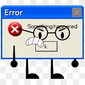 Windows Error Png - Error Messages, Transparent Png - error png