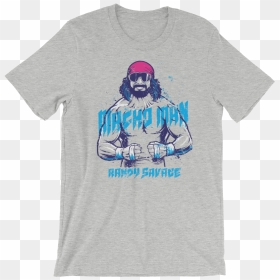 Download "macho Man - T-shirt, HD Png Download - macho man png