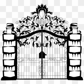 Transparent Stock Arch Vector Gate - بوابة Png, Png Download - vhv