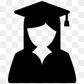 Female Graduate Student Comments - Female Graduate Icon, HD Png Download - female icon png