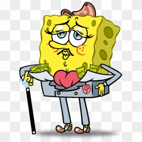 Jellyfish Spongebob Png Download - Sponge Bob As A Girl, Transparent Png - spongebob.png