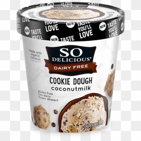 Cookie Dough Coconutmilk Frozen Dessert"  Class="pro-xlgimg - So Delicious Mocha Almond Fudge Ice Cream, HD Png Download - dessert png