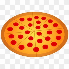 Slice Cheese Pizza Clipart The Cliparts - Cartoon Pepperoni Pizza Clipart, HD Png Download - slice of pizza png