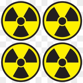 Radiation Symbol, HD Png Download - nuclear symbol png