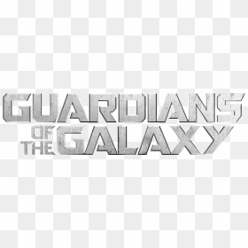 Guardians Of The Galaxy Title White, HD Png Download - gamora png