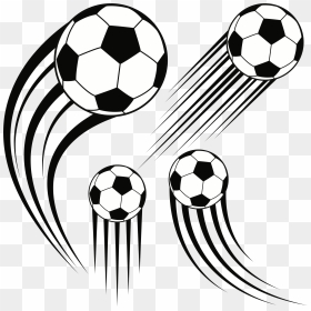 Balls Clipart Soccer Ball - Soccer Ball In Motion Png, Transparent Png - soccerball png