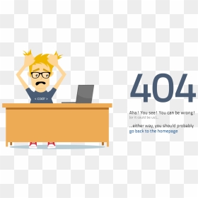 Error 404 In Png - 404 Error Page Png, Transparent Png - error png
