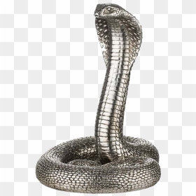 King Cobra Png Free File Download - Serafina Snake H21 Cm. Antique Silver, Transparent Png - snake head png