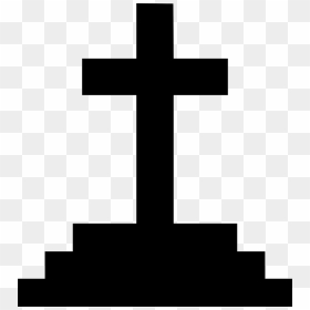Cemetery Icon Png , Png Download - Cross, Transparent Png - cemetery png