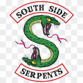 15 South Side Serpents Logo For Free Download On Premium - Crocodile, HD Png Download - serpent png