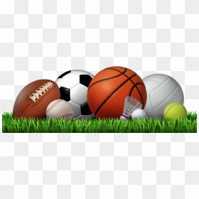 Sports Balls Png - Sport Balls On Grass, Transparent Png - balls png