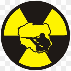 Transparent Radiation Clipart - Radioactive Symbol Transparent Background, HD Png Download - nuclear symbol png