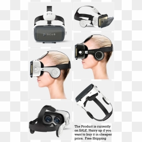 Vr - Headphones, HD Png Download - vr headset png