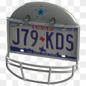 Dallas Cowboys Helmet Frame - Texas License Plate, HD Png Download - license plate png