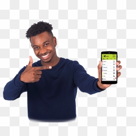 Start Your Own Business - Man On Phone Png, Transparent Png - phone.png