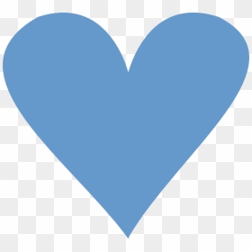 Light Blue Heart Clip Art At Clker - Heart, HD Png Download - blue heart png