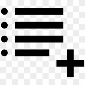 List Add - Add List Icon Png, Transparent Png - list icon png